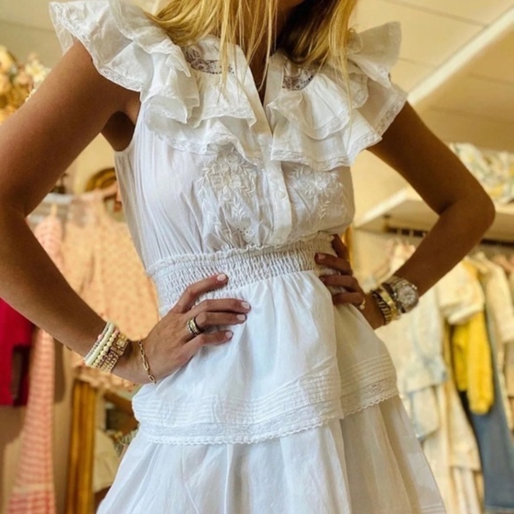 LoveShackFancy for Target White Penelope Dress